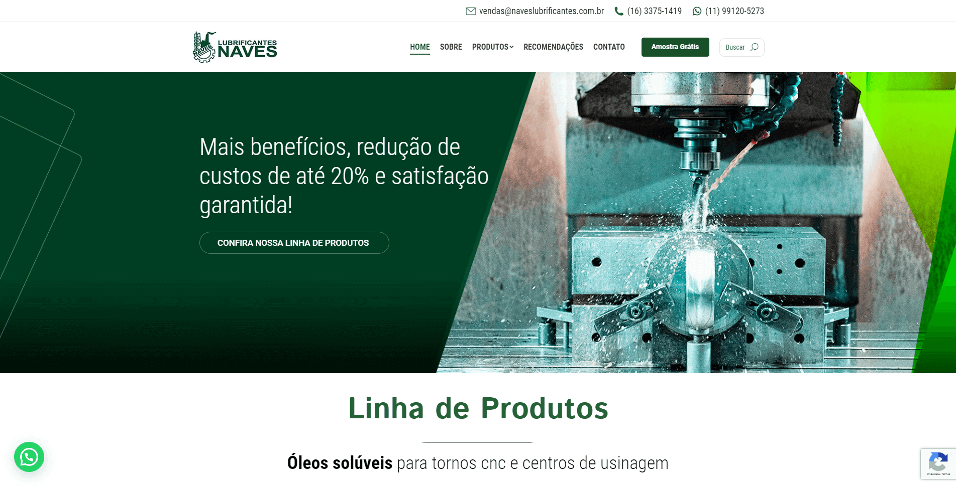 Site Naves Lubrificantes