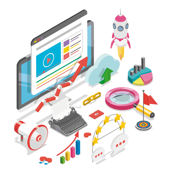 Site com objetivo de converter visitantes em clientes