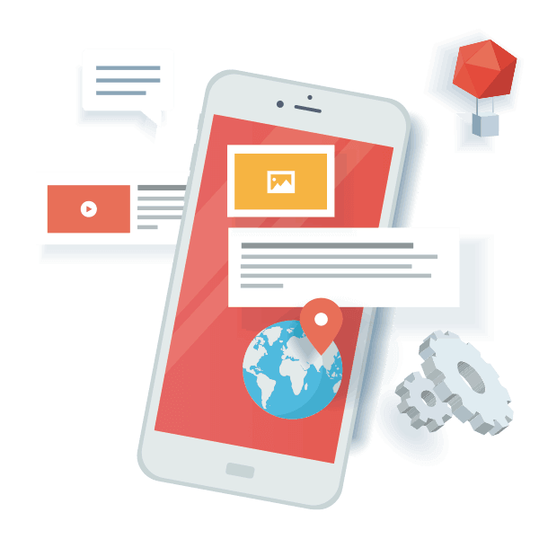 Sites responsivos que são desenvolvidos para sem comportar perfeitamente em telas de smartphones, tablets e pc's