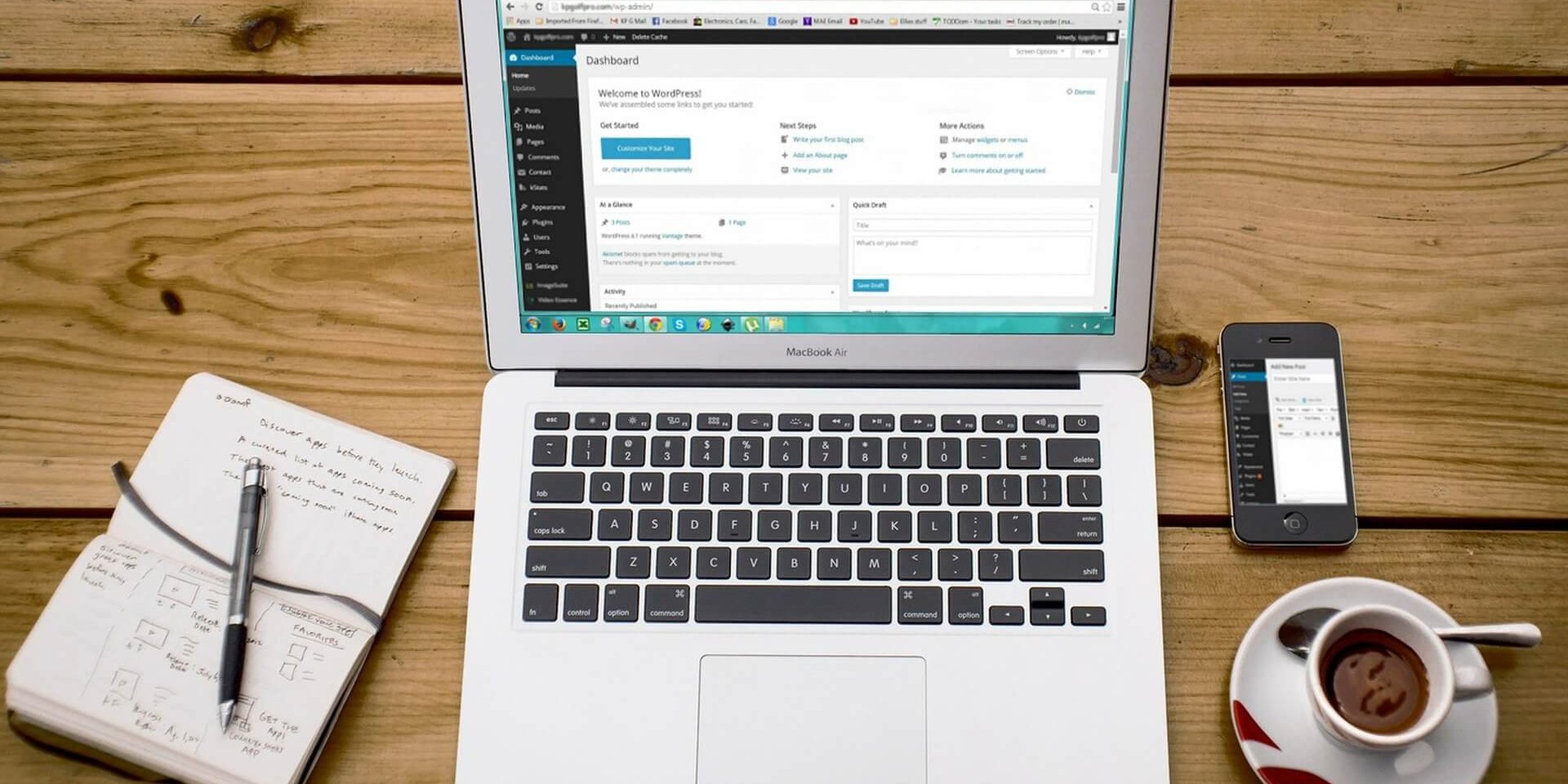 Site Institucional em WordPress Site Institucional em WordPress