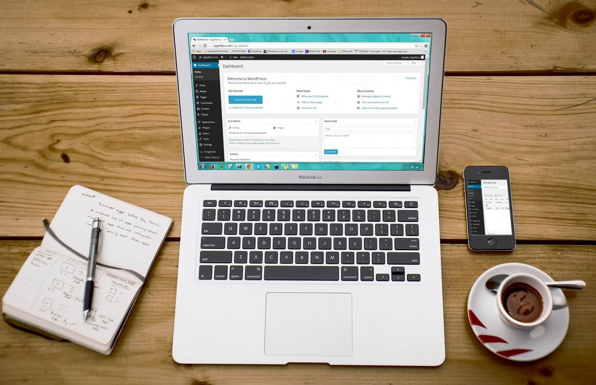 Site Institucional em WordPress Site Institucional em WordPress