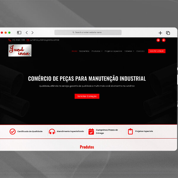 Capa site Jundinox